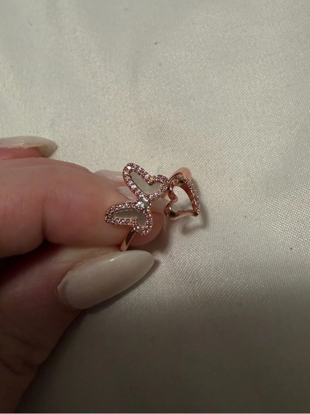 butterfly disney ring selling for $25 size 8 women’s